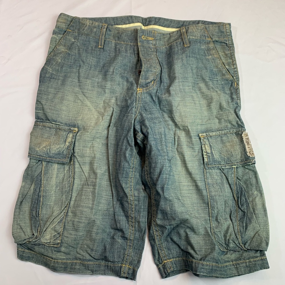 Chip & Pepper cargo jean shorts